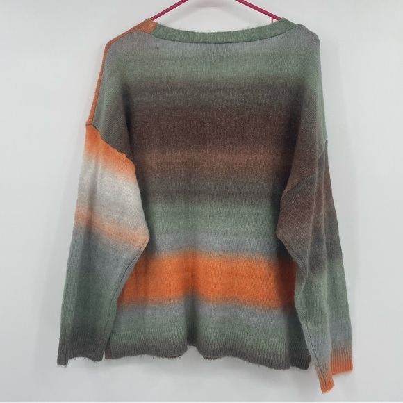 Hayden Wool Blend Button Down Cardigan – Multi-Color – Size Large - Picture 5 of 9